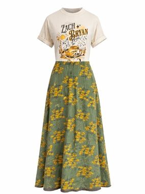 Zack Bryan Edition! Band tee to midi! Floral dress. 🎸The Remix Collection 🥁